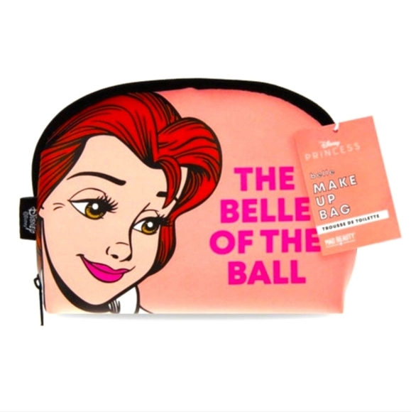 Disney x Mad Makeup Belle Beauty and the Beast dome cosmetic bag - Picture 2 of 3